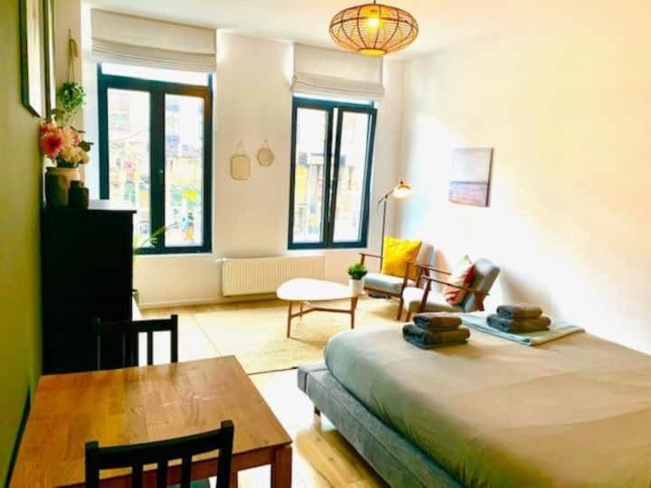 Cozy Apartment In Antwerpen Centraal Eksteriør bilde