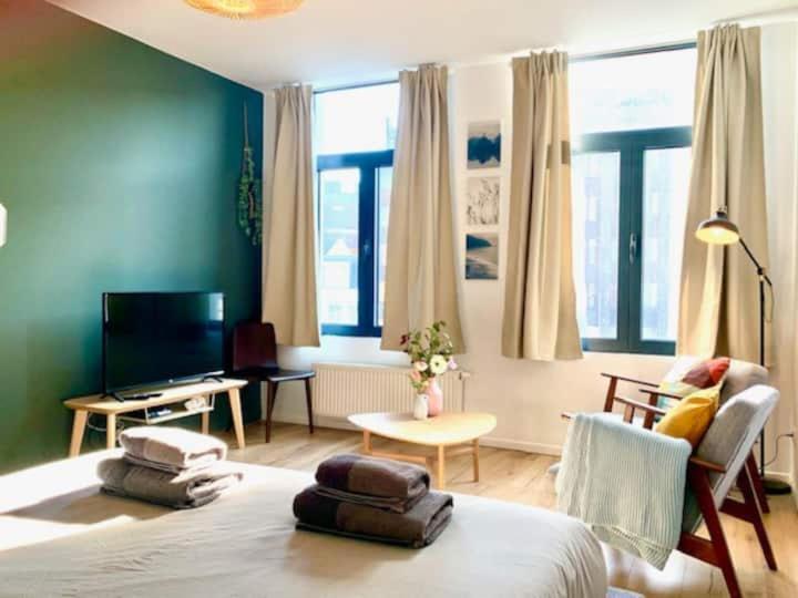 Cozy Apartment In Antwerpen Centraal Eksteriør bilde